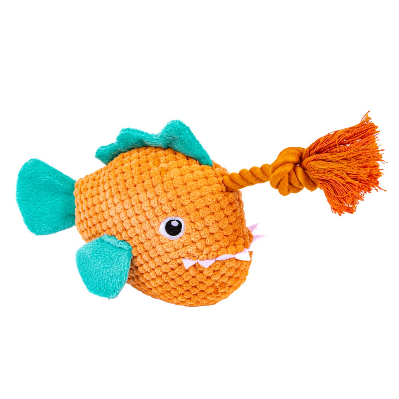 Woof & Whiskers Plush Dog Toy - Angler Fish; image 1 of 5