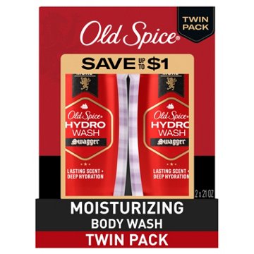 Old Spice Swagger Hydro Wash Twin Pack