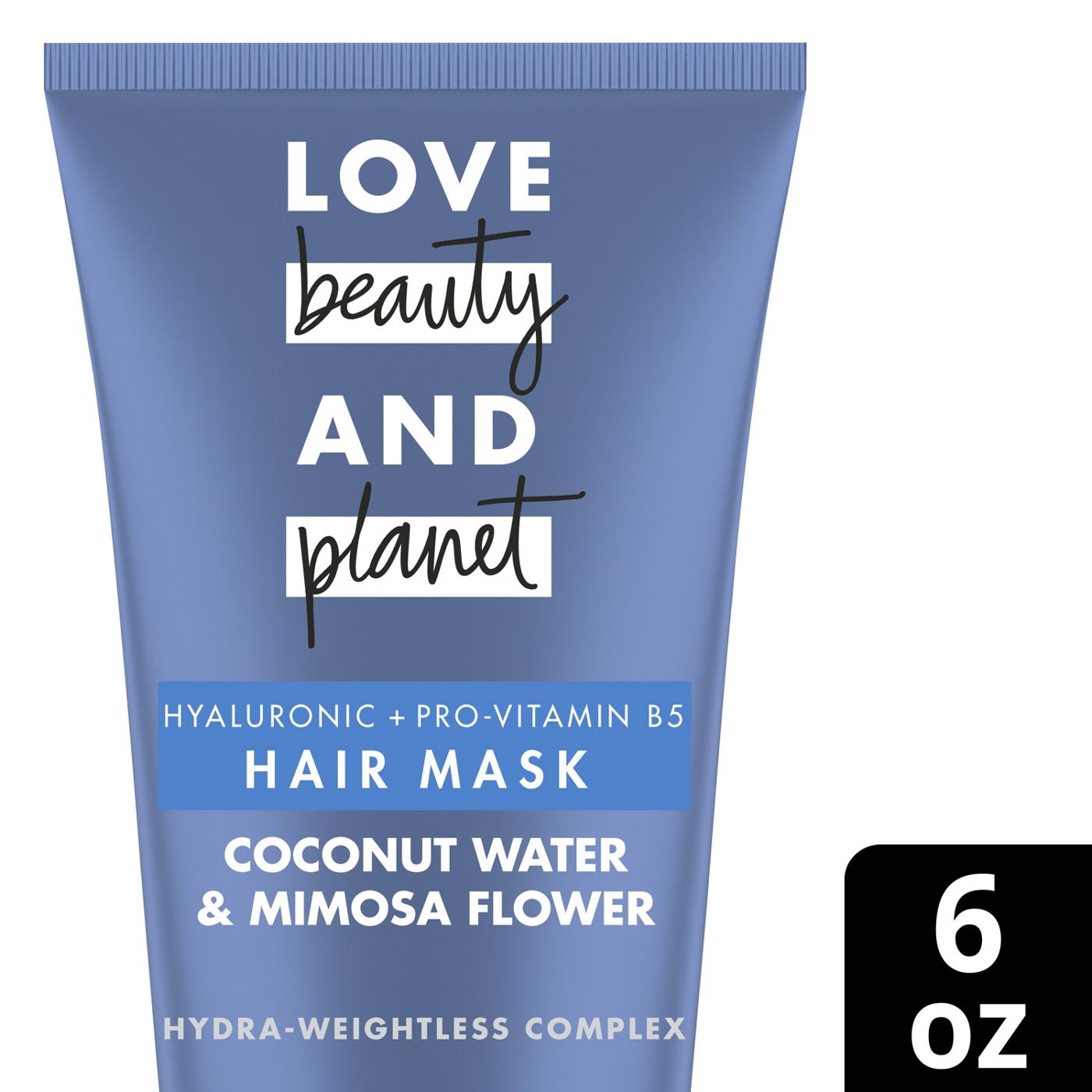 Love Beauty and Planet Hyaluronic + Pro-Vitamin B5 Hair Mask; image 2 of 6