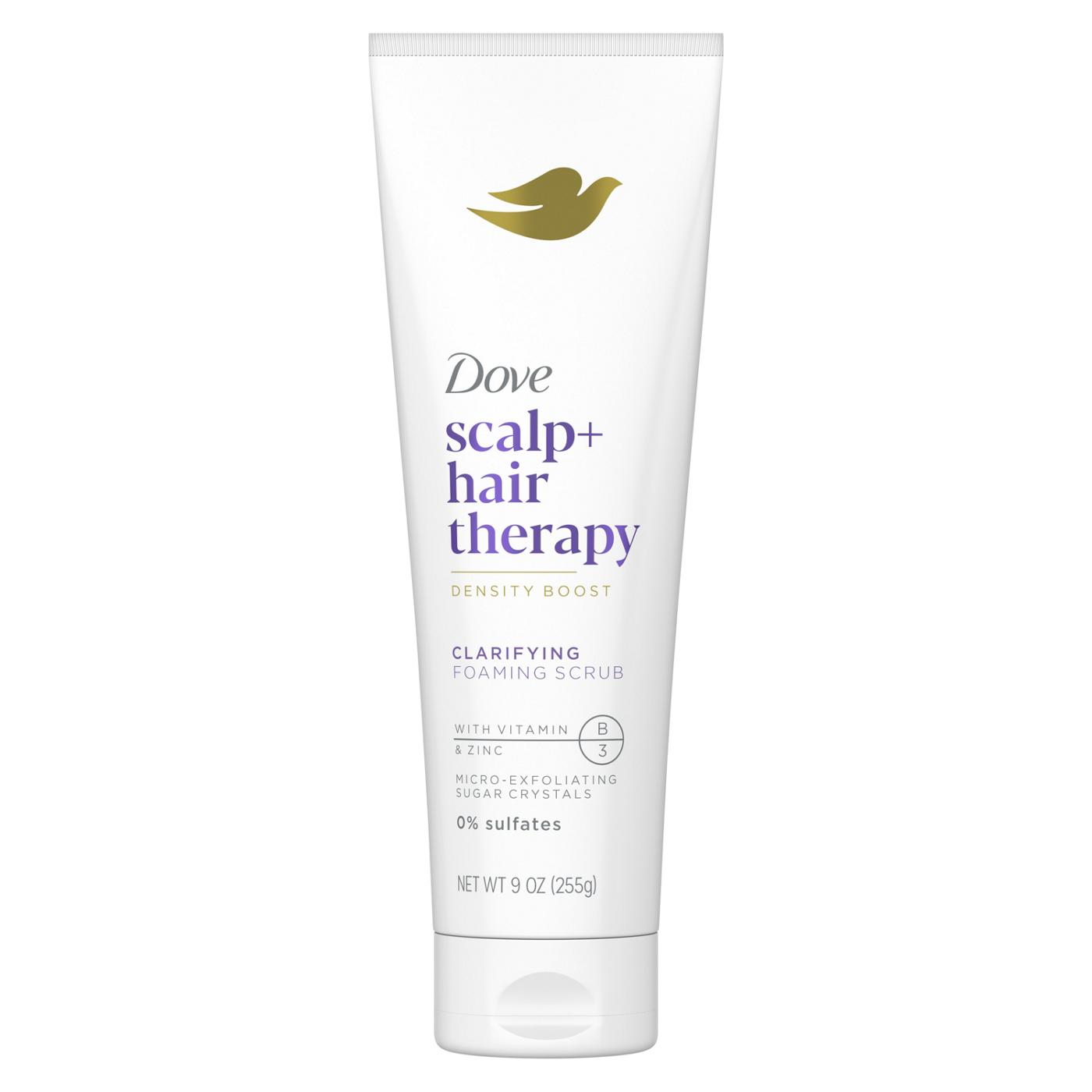 Dove Scalp+ Hair Therapy Clarifying Foaming Scrub; image 1 of 3