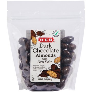 H-E-B Dark Chocolate-Covered Almonds