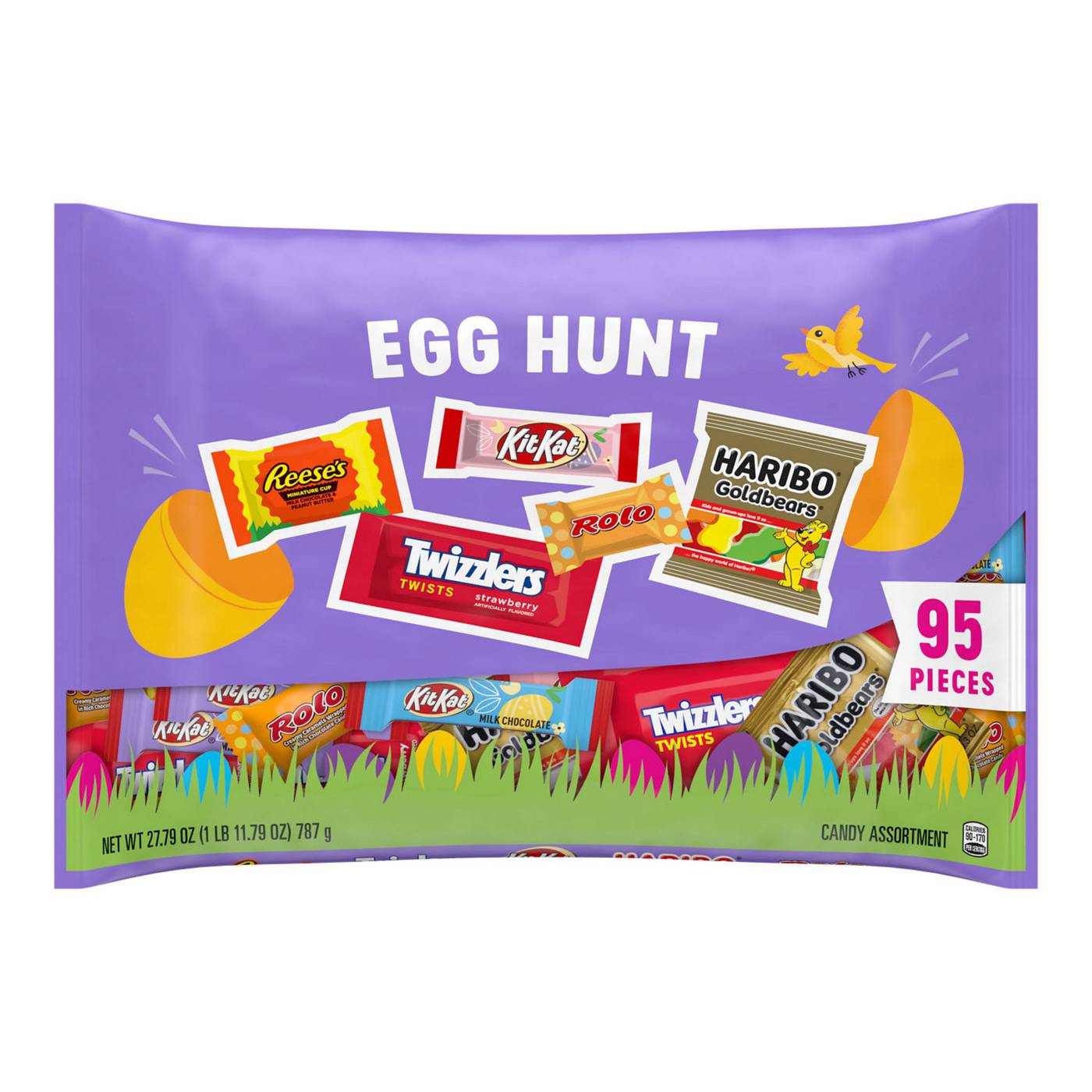 Reese's, Kit Kat, Rolo, Twizzlers & Haribo Assorted Easter Egg Hunt Candy; image 1 of 7