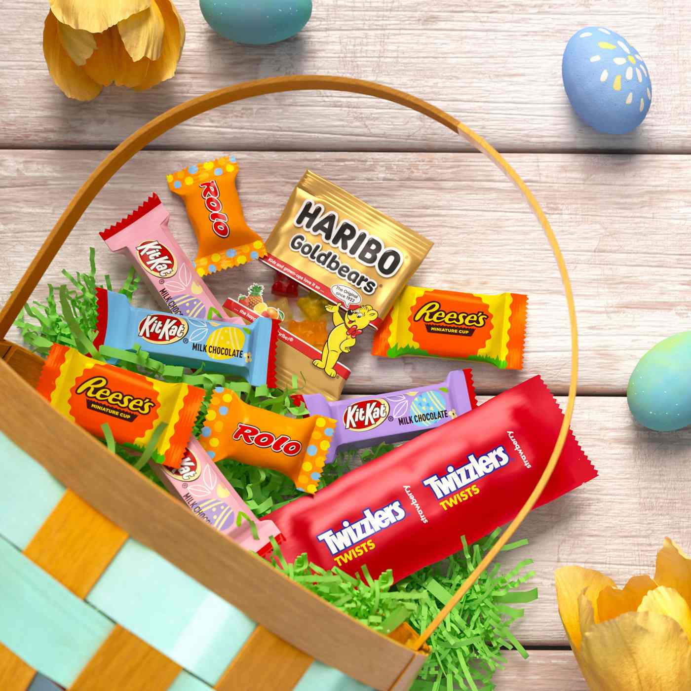 Reese's, Kit Kat, Rolo, Twizzlers & Haribo Assorted Easter Egg Hunt Candy; image 4 of 7