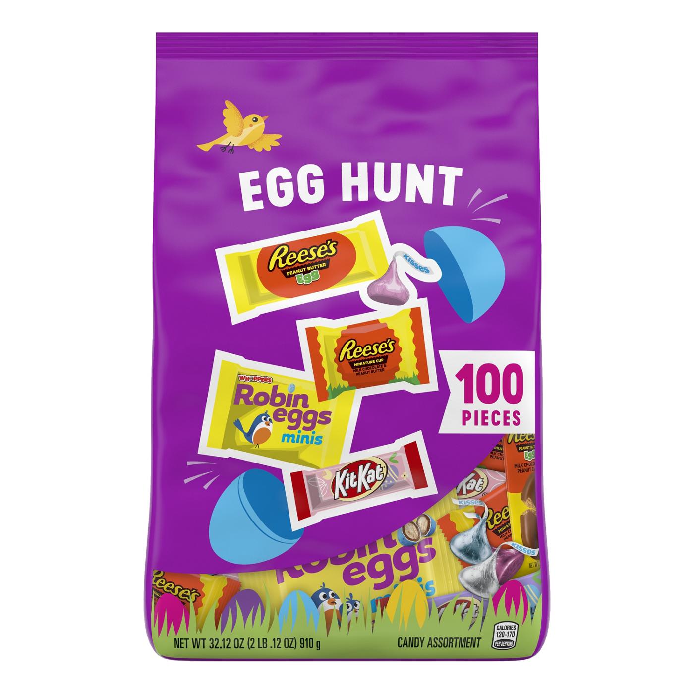 Reese's, Kit Kat & Whoppers Assorted Chocolate Easter Egg Hunt Candy; image 1 of 7