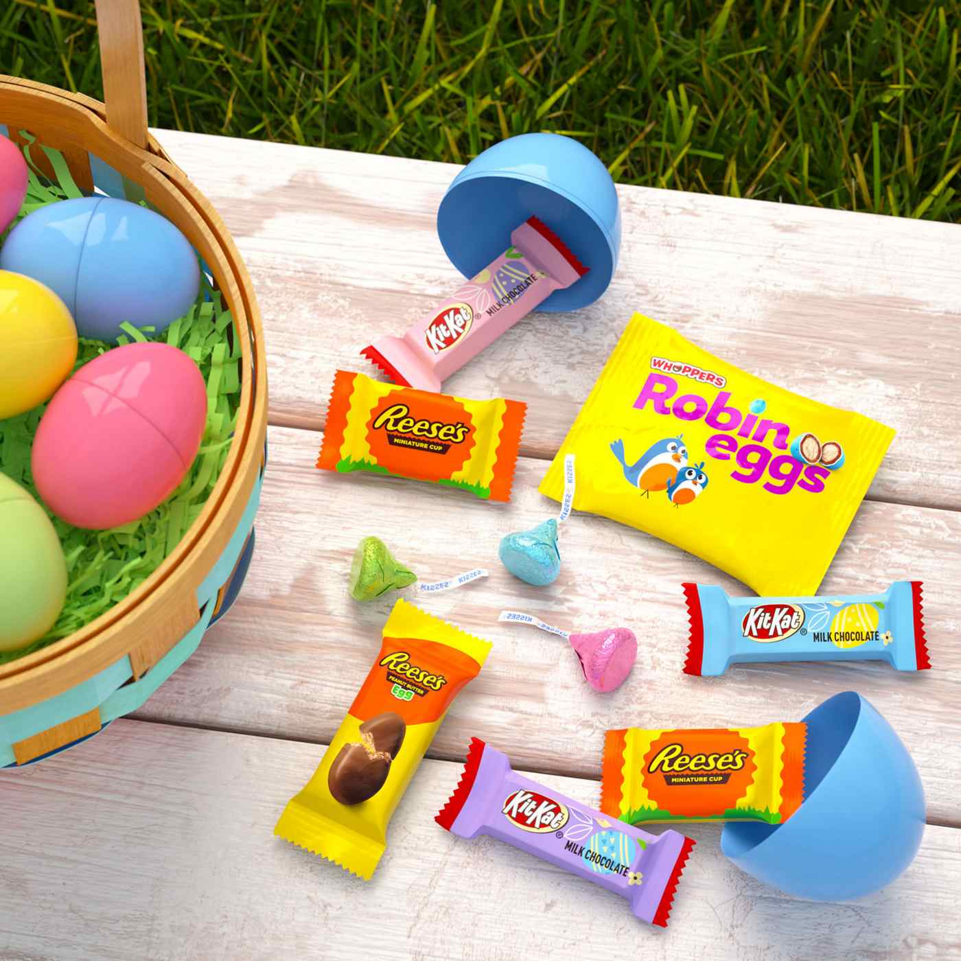 Reese's, Kit Kat & Whoppers Assorted Chocolate Easter Egg Hunt Candy; image 3 of 7