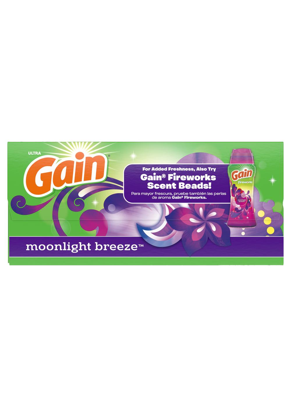Gain Aroma Boost HE Powder Laundry Detergent, 69 Loads - Moonlight Breeze; image 3 of 4