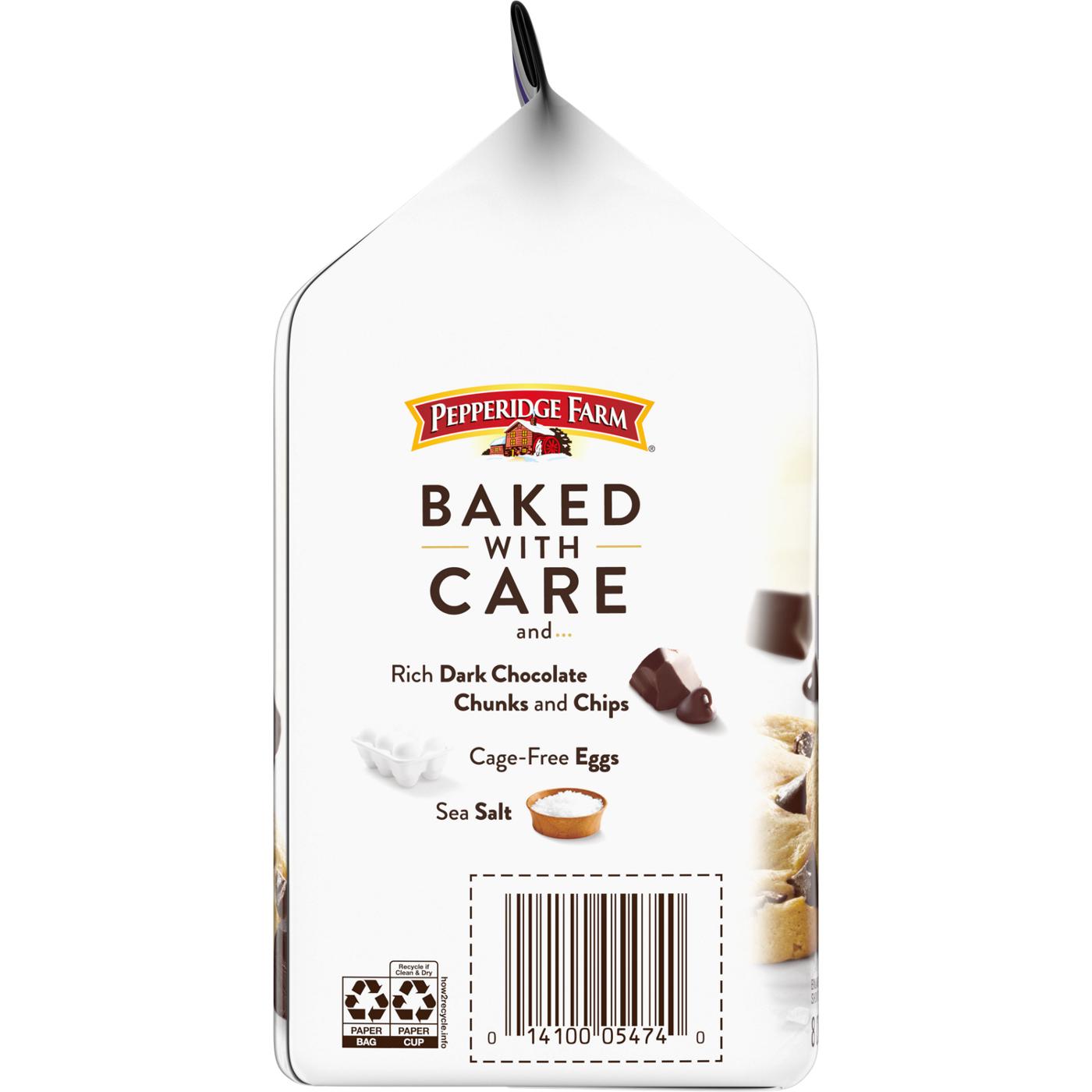 Pepperidge Farm Soft Baked Newport Dark Chocolate Cookies with Sea Salt; image 3 of 3