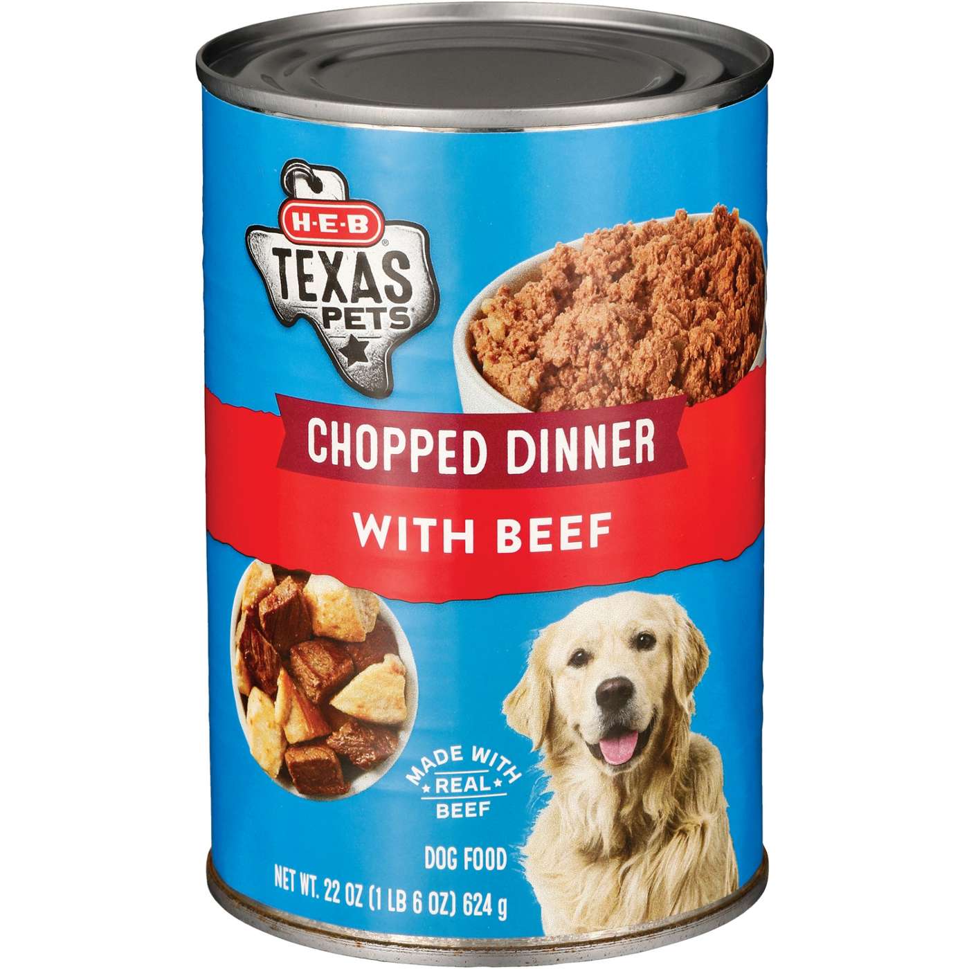 H-E-B Texas Pets Chopped Beef Wet Dog Food; image 2 of 2