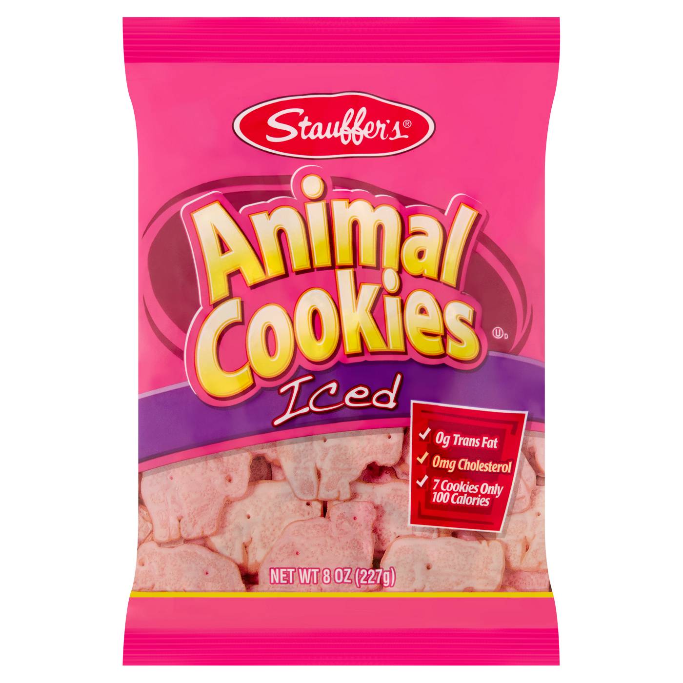 Stauffer's Iced  Animal Cookies; image 1 of 4