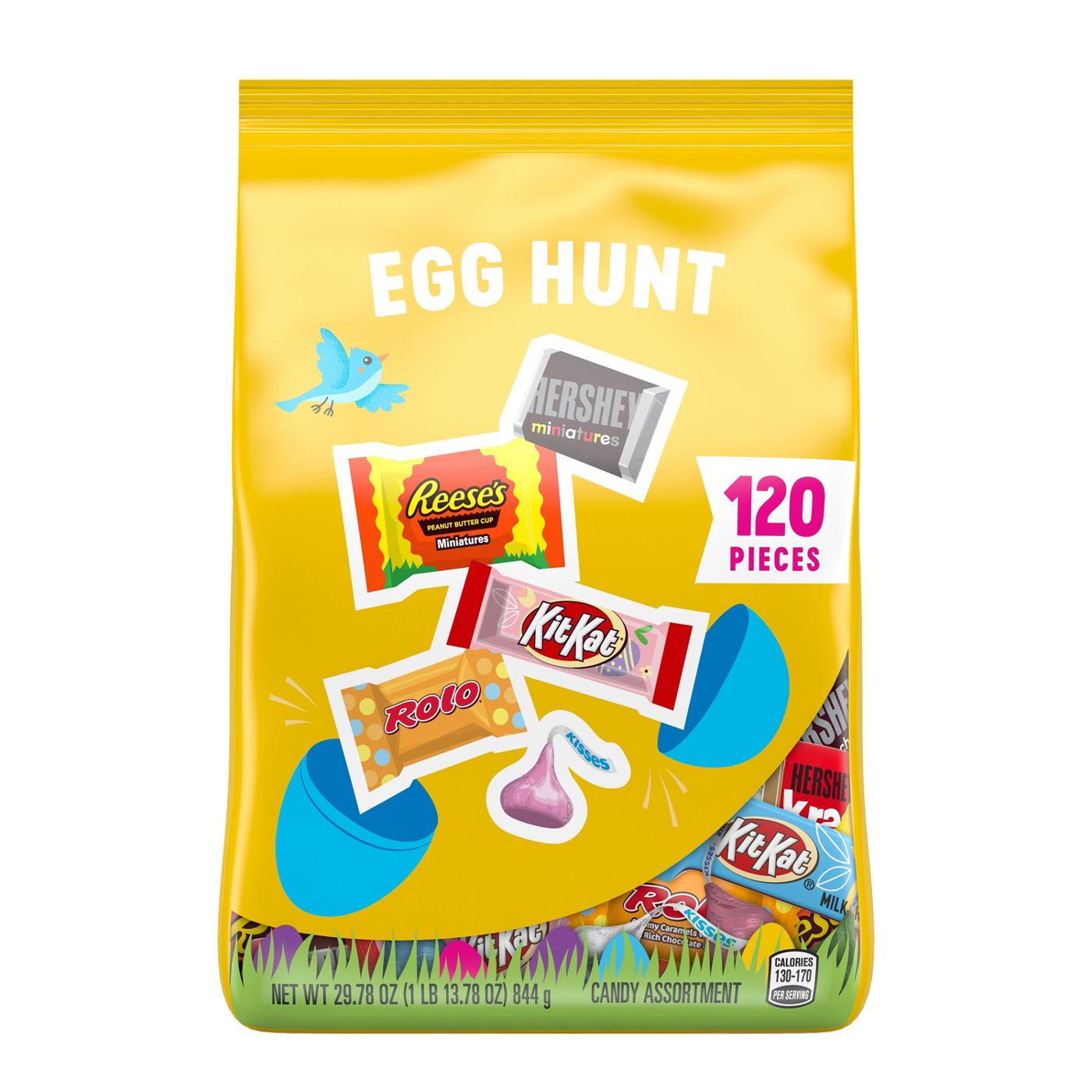 Hershey's, Reese's, Kit Kat & Rolo Assorted Easter Egg Hunt Candy; image 1 of 6