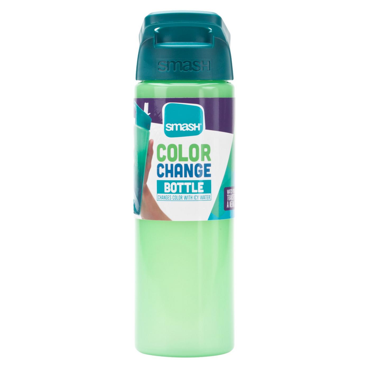 Smash Color Change Water Bottle - Green; image 1 of 4