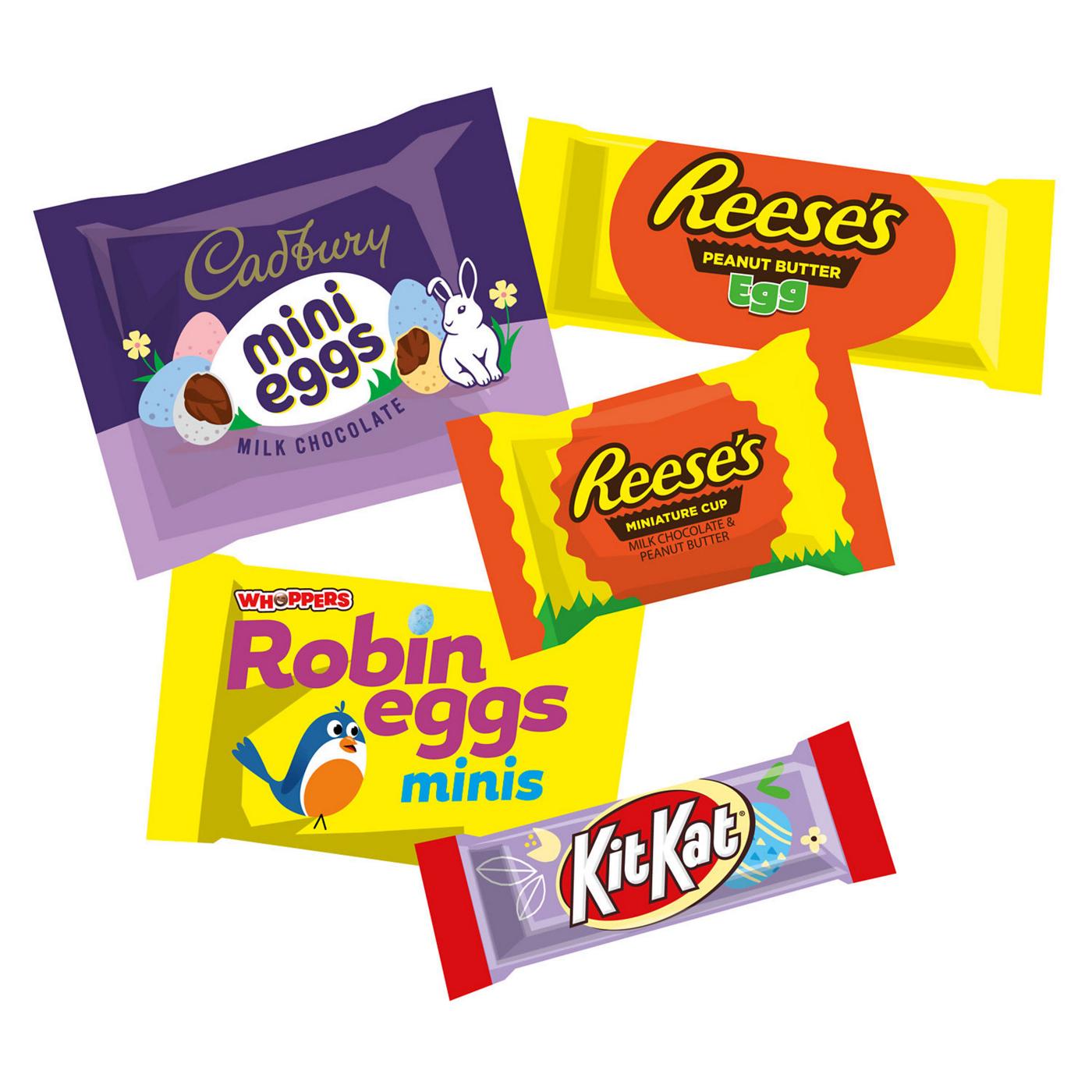 Reese's, Kit Kat, Whoppers & Cadbury Assorted Chocolate Easter Egg Hunt Candy; image 7 of 7