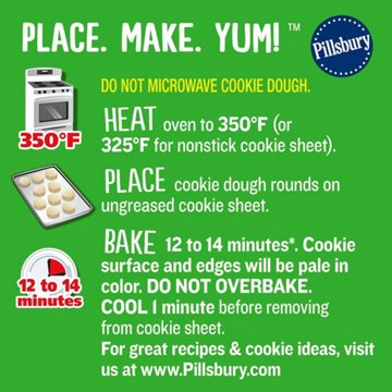 Pillsbury Ready To Bake! Chick Shape Sugar Cookie Dough, 20 ct
