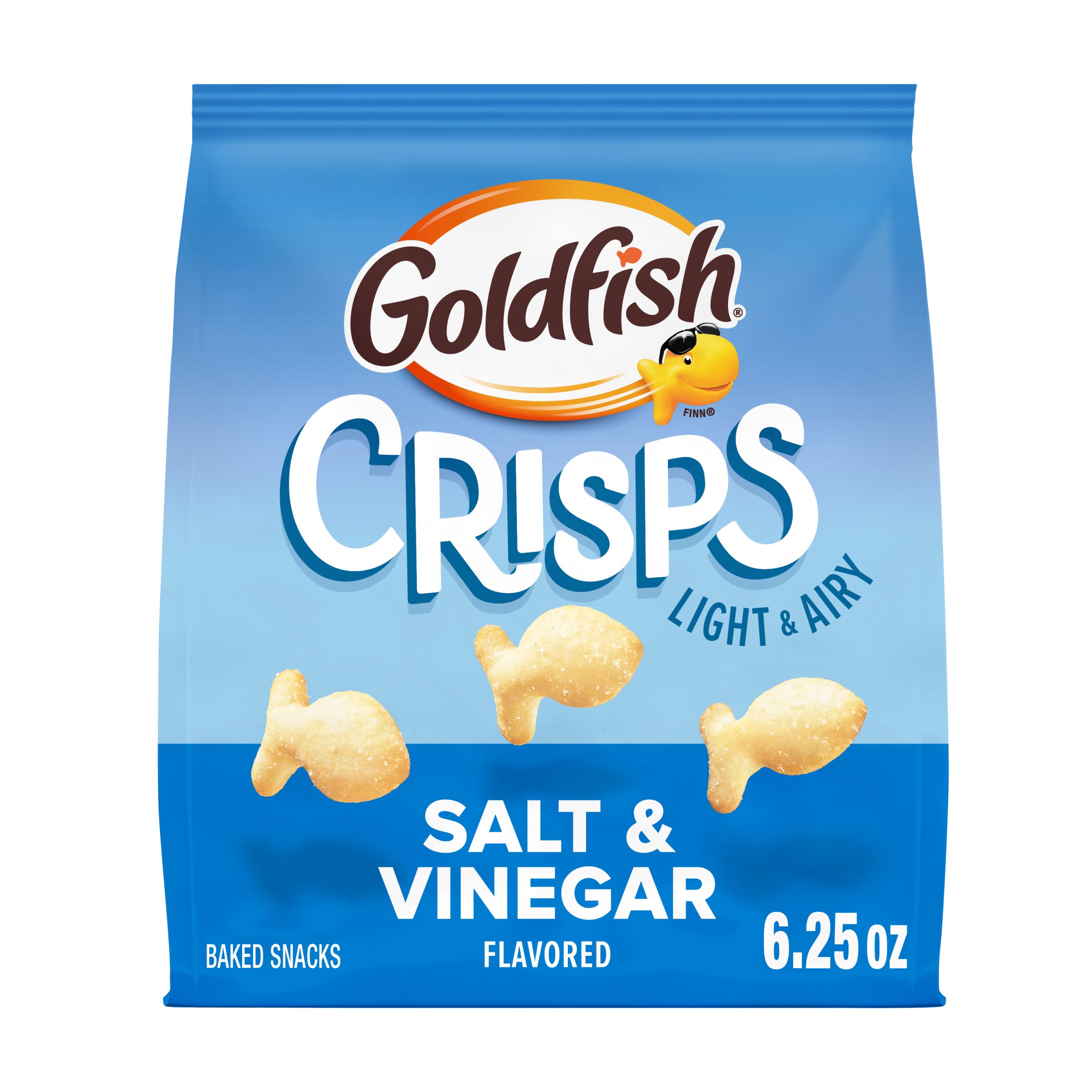 Goldfish Crisps Salt & Vinegar Baked Snacks - Shop Crackers ...