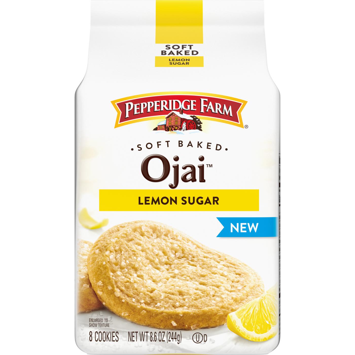 Pepperidge Farm Soft Baked Ojai Lemon Sugar Cookies; image 1 of 2