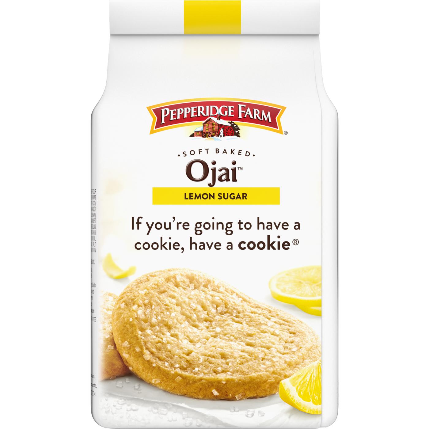 Pepperidge Farm Soft Baked Ojai Lemon Sugar Cookies; image 4 of 9