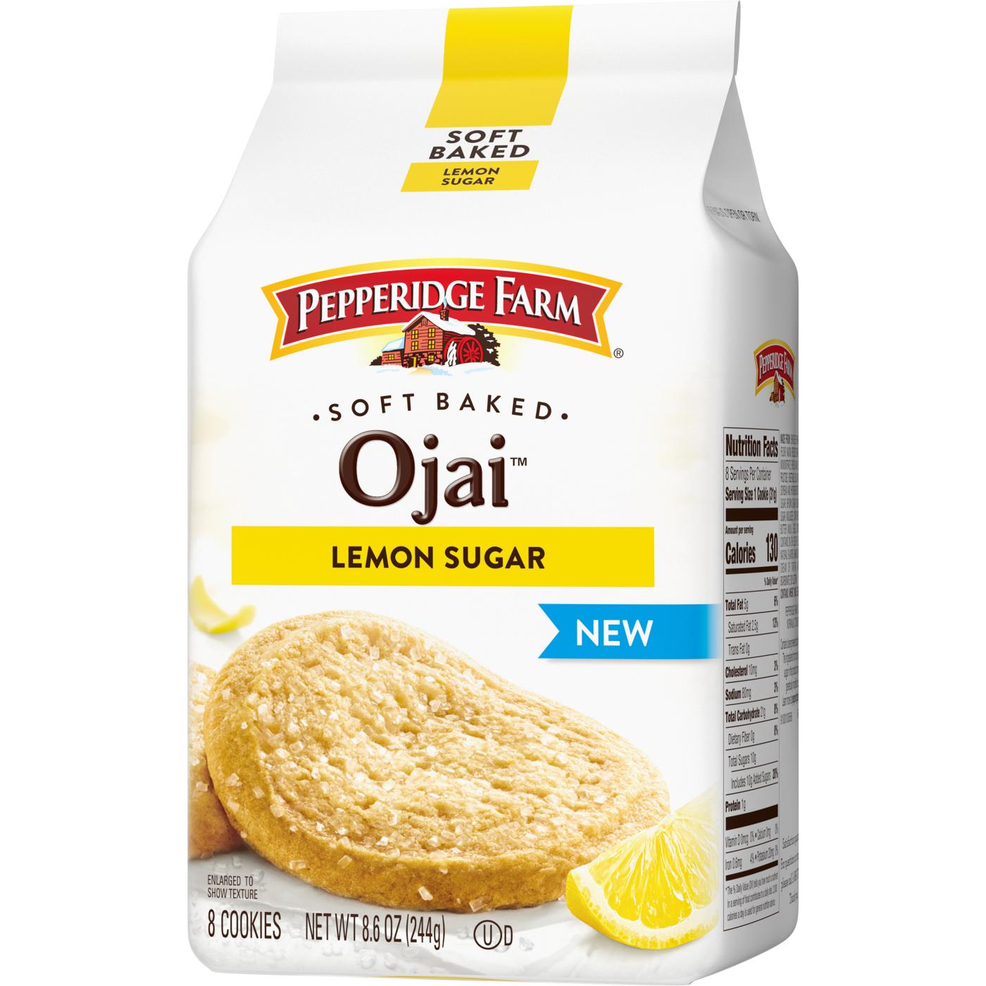 Pepperidge Farm Soft Baked Ojai Lemon Sugar Cookies; image 7 of 9