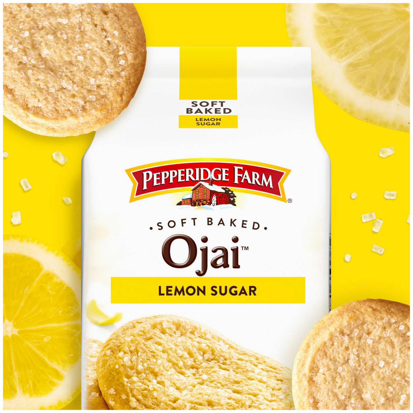 Pepperidge Farm Soft Baked Ojai Lemon Sugar Cookies; image 8 of 9