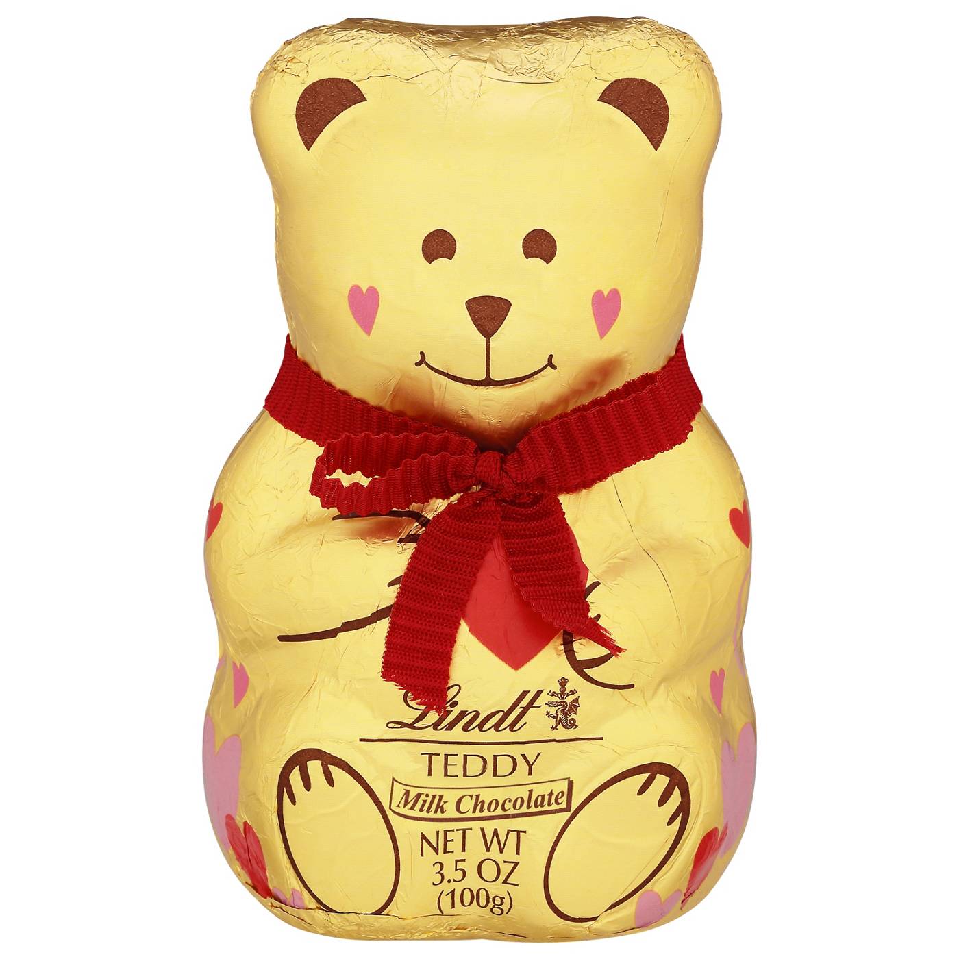 Lindt Milk Chocolate Teddy Valentine's Candy; image 1 of 2