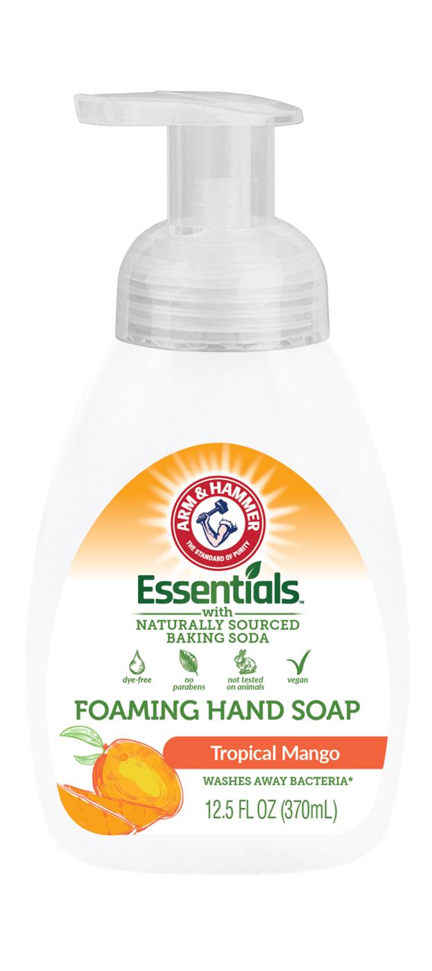 Arm & Hammer Essentials Foaming Hand Soap Tropical Mango Shop Hand