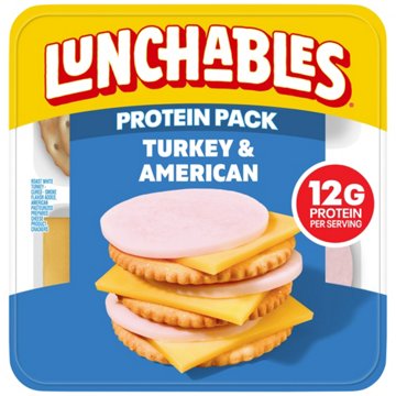 Lunchables Turkey & American Protein Pack