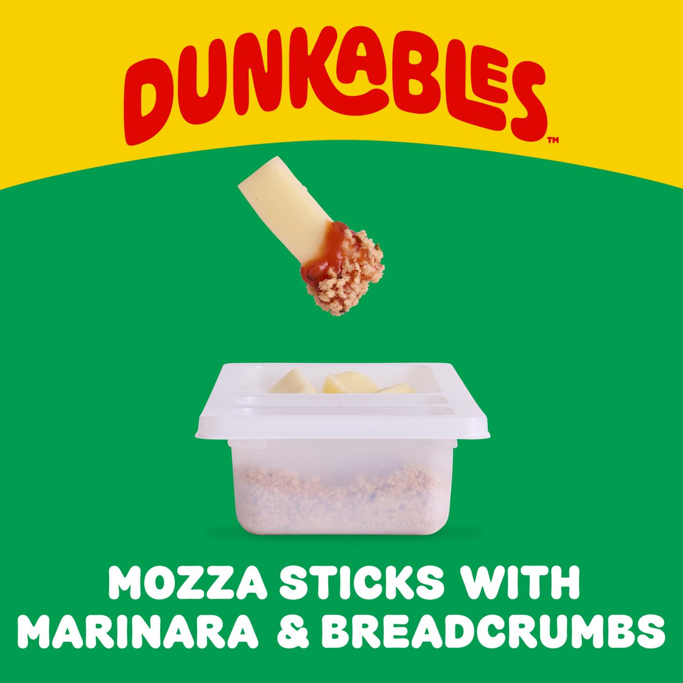 Lunchables Dunkables Snack Kit Tray - Mozza Sticks with Marinara & Breadcrumbs; image 6 of 8