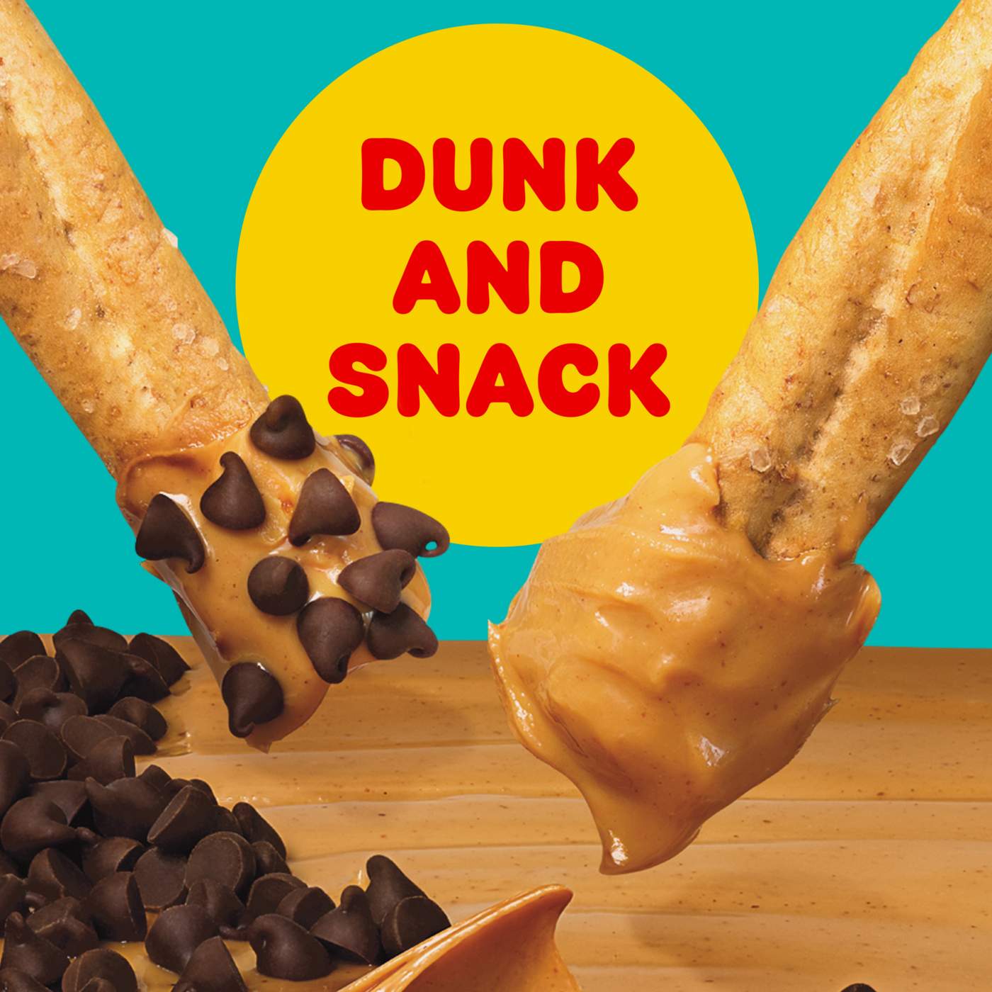 Lunchables Dunkables Snack Kit Tray - Pretzel Twists with PB Spread & Choco Chips; image 3 of 8