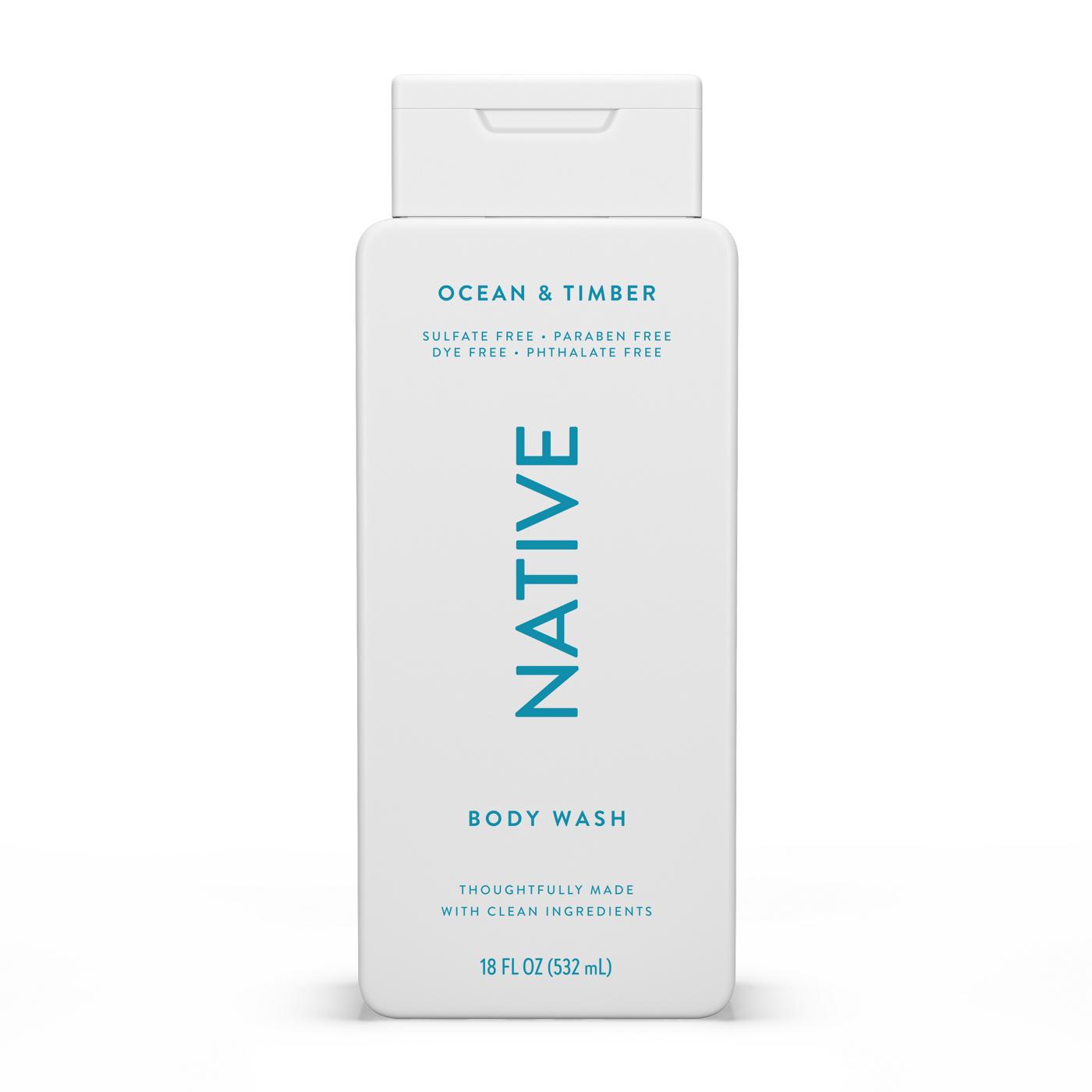 Native Body Wash - Ocean & Timber; image 1 of 2