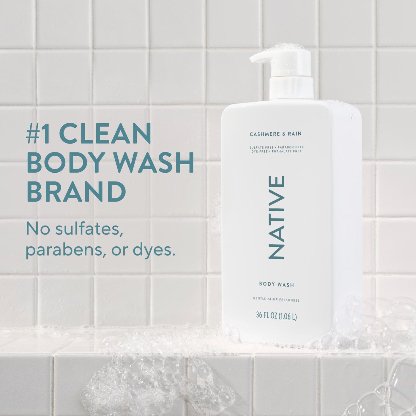Native Body Wash - Cashmere & Rain; image 7 of 7