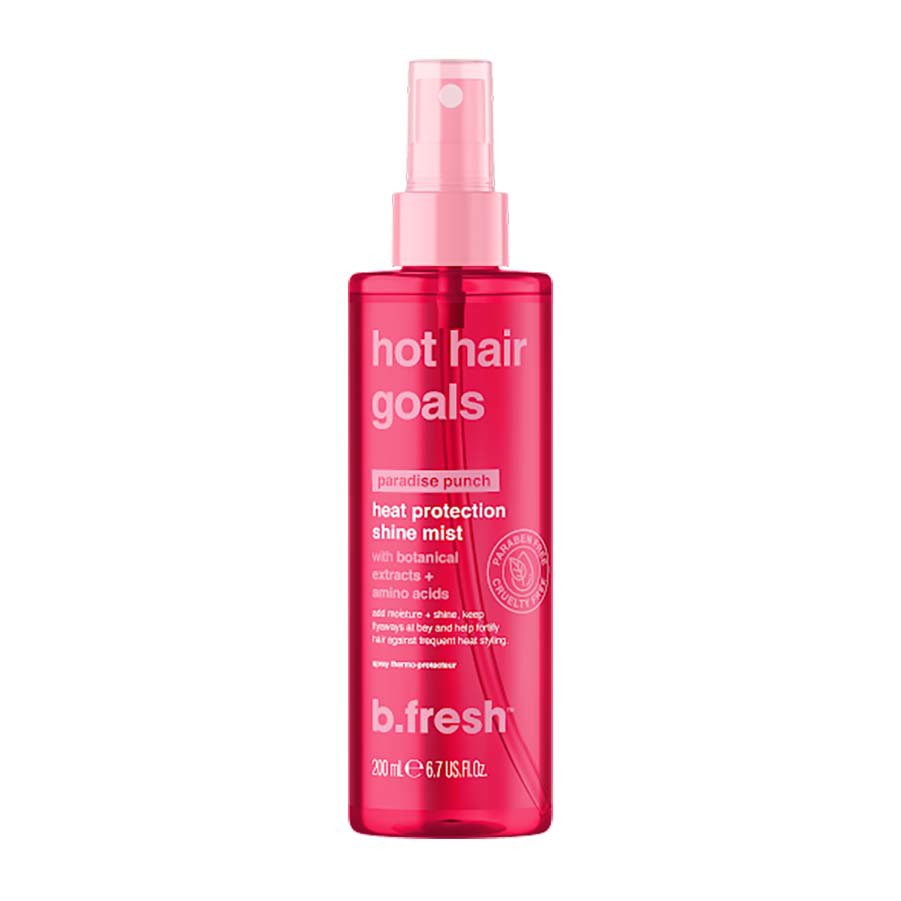 B Fresh Hot Hair Goals Heat Protection Shine Mist - Paradise Punch