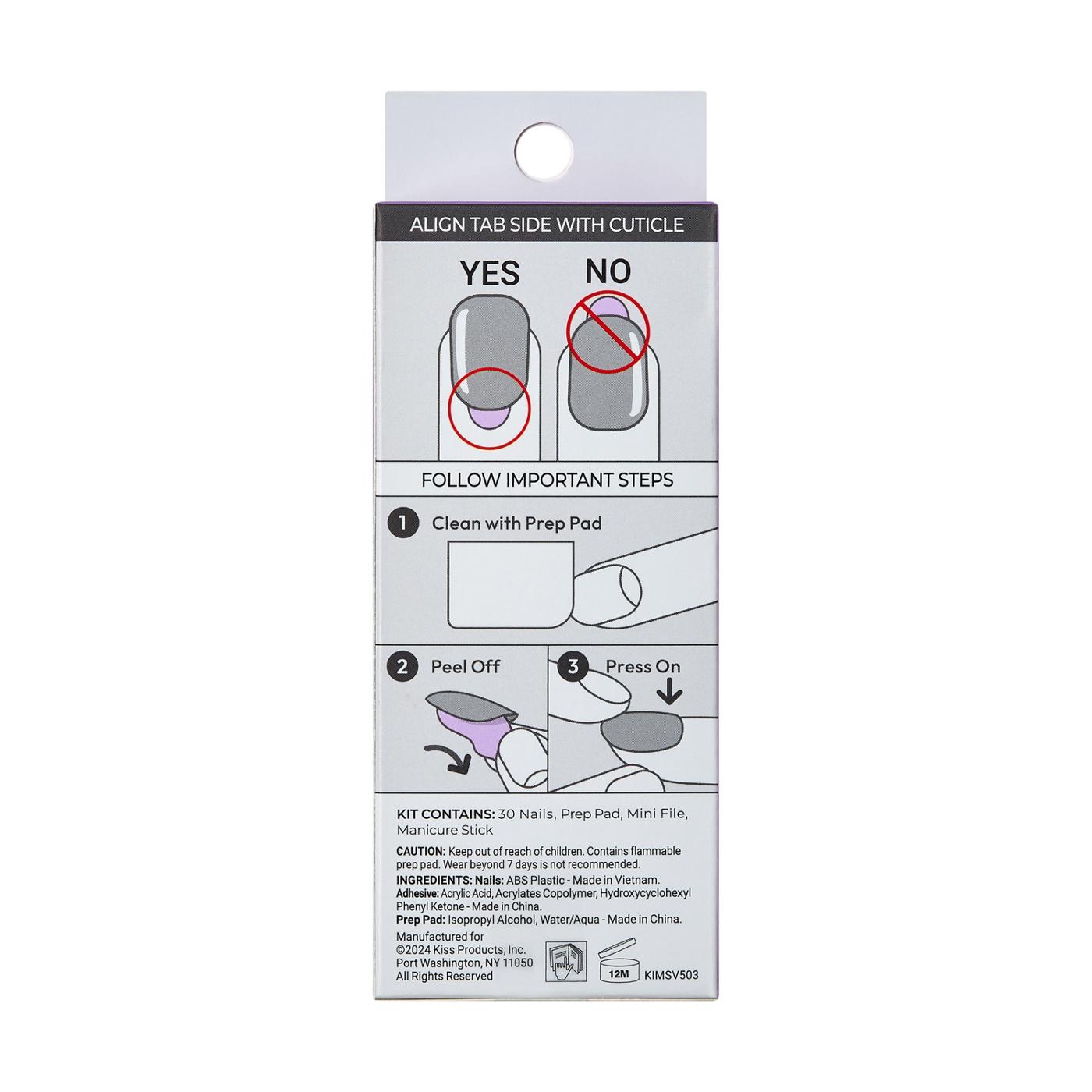 KISS imPRESS Press-On Manicure - This Feeling ; image 6 of 8