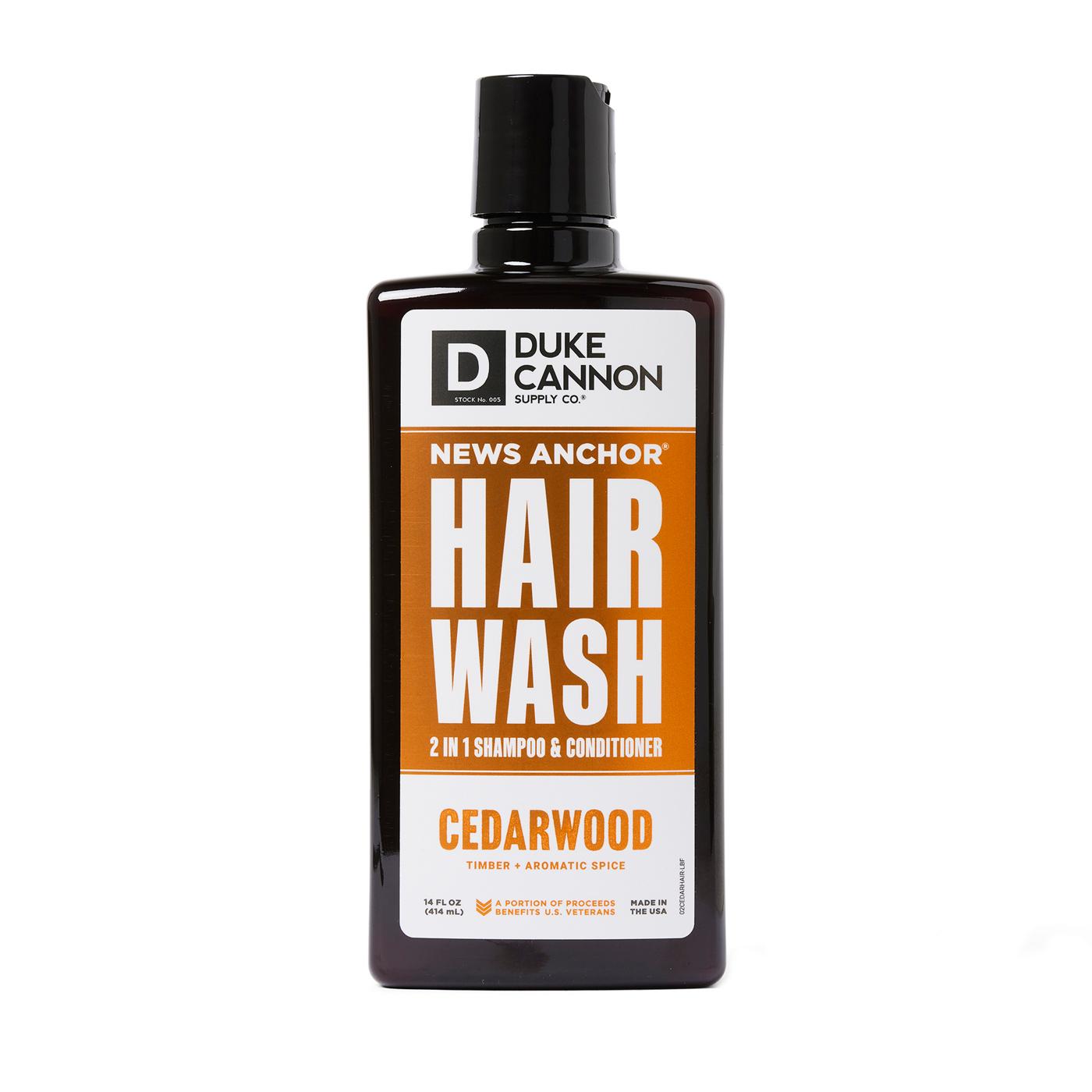 Duke Cannon 2 in 1 Shampoo & Conditioner - Cedarwood; image 1 of 3