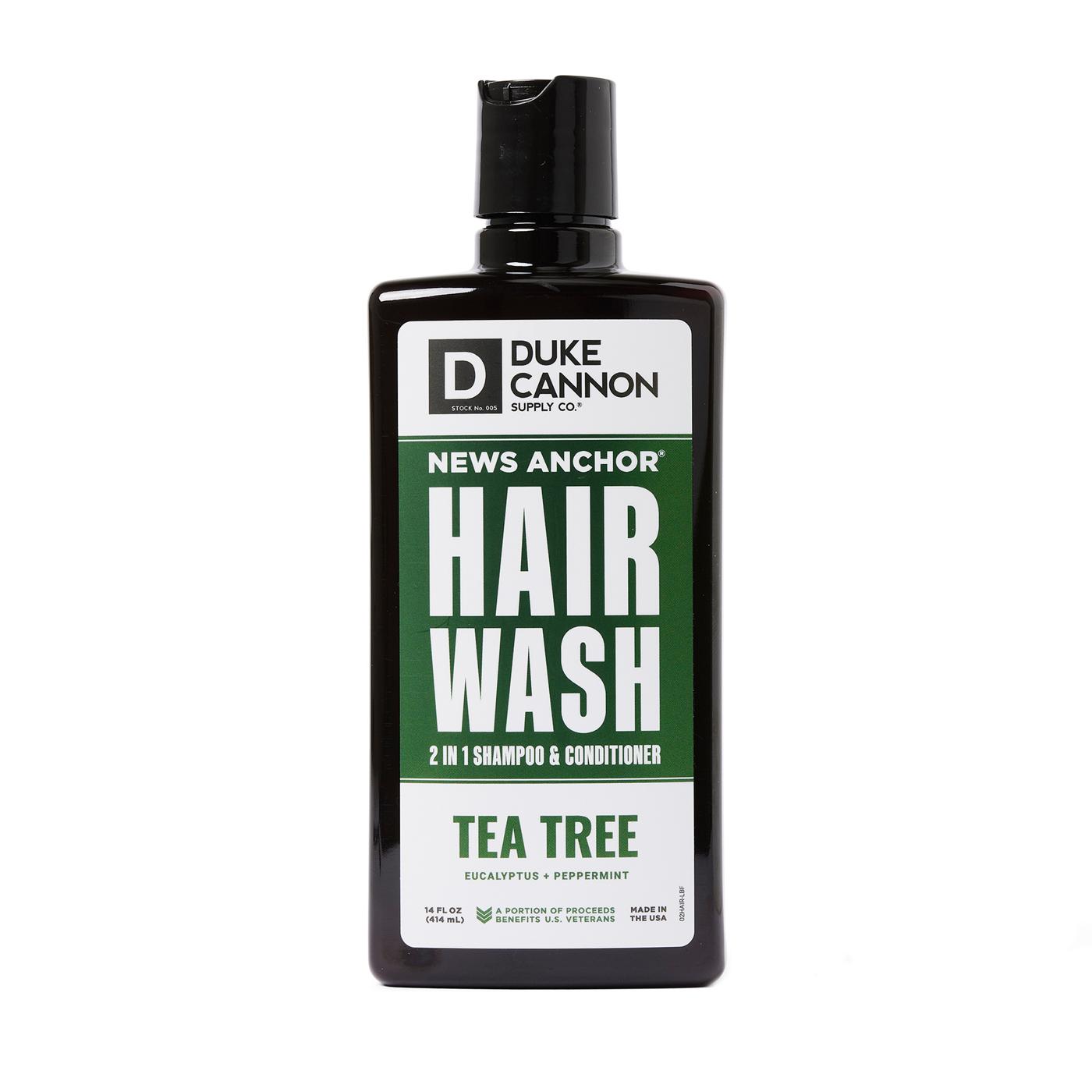 Duke Cannon 2 in 1 Shampoo & Conditioner - Tea Tree; image 1 of 3