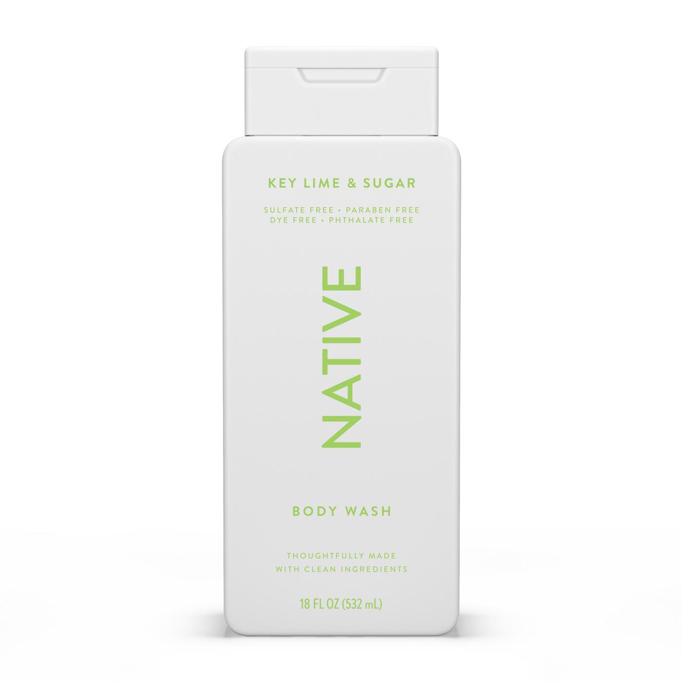 Native Body Wash - Key Lime & Sugar; image 1 of 2