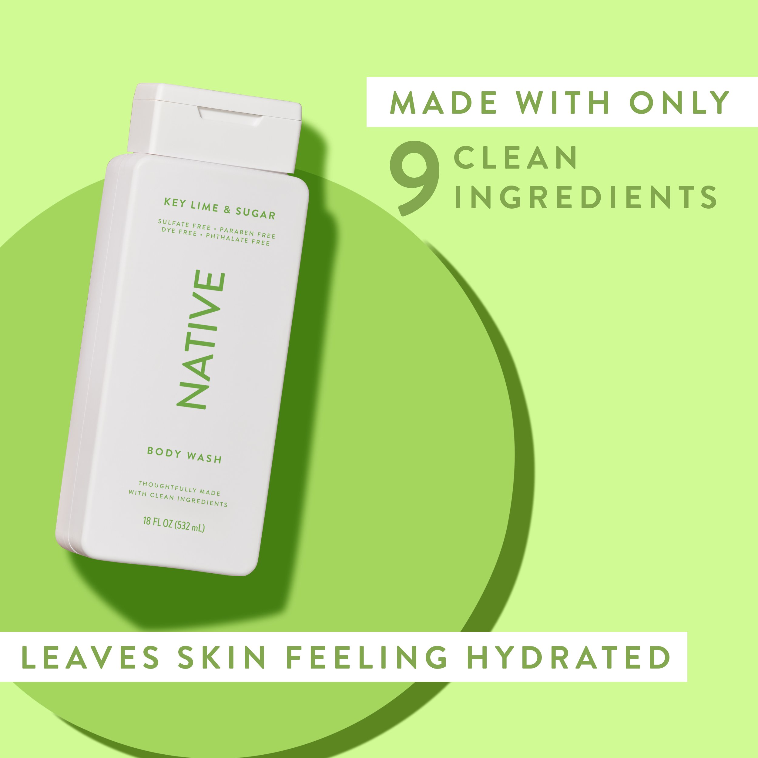 Native Body Wash - Key Lime & Sugar - Shop Body wash at H-E-B