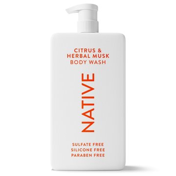 Native Body Wash, Citrus & Herbal Musk Scent