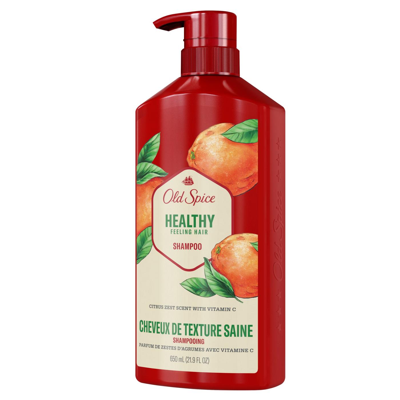 Old Spice Healthy Feeling Hair Shampoo - Citrus Zest; image 4 of 8