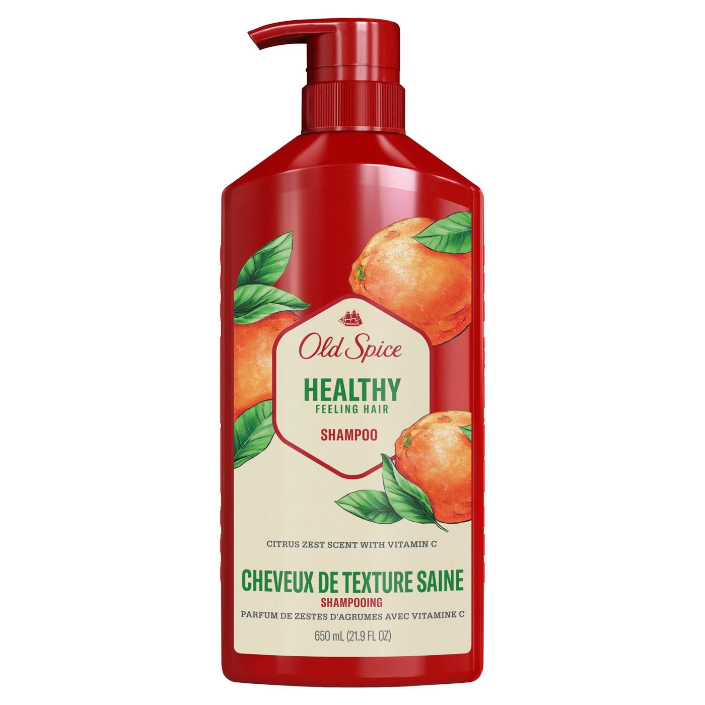 Old Spice Healthy Feeling Hair Shampoo - Citrus Zest; image 7 of 8