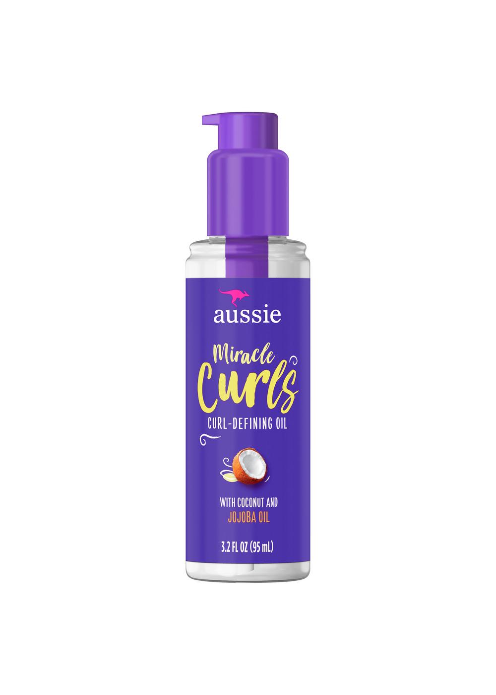 Aussie Miracle Curls Defining Oil; image 1 of 2