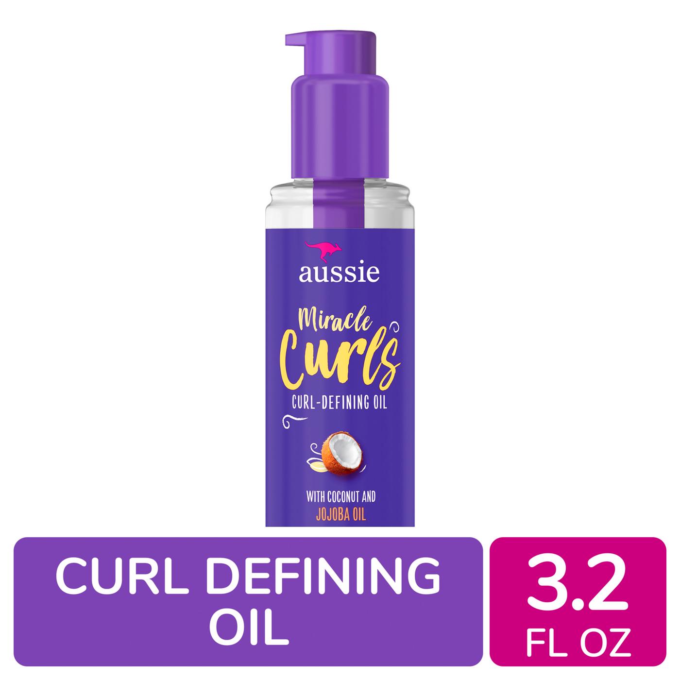 Aussie Miracle Curls Defining Oil; image 5 of 8