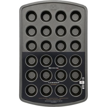 Kitchen & Table by H-E-B 24 Cup Mini Muffin Pan - Gun Metal
