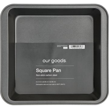 our goods Square Baking Pan, 9'' x 9''