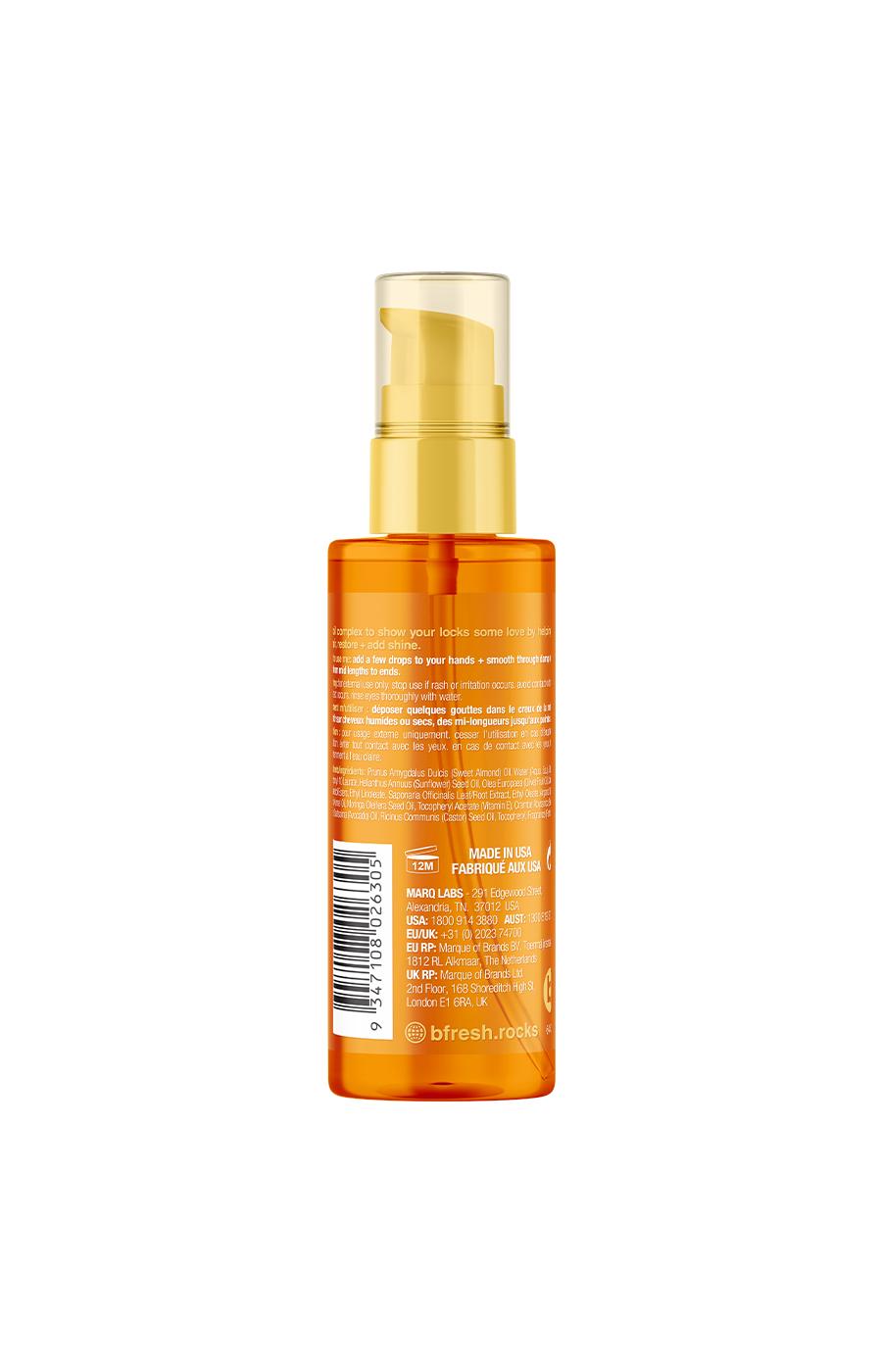 B Fresh Locks of Love Restorative Lux Oil Complex - Mighty Mango; image 2 of 2