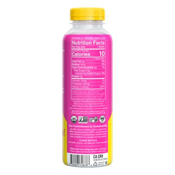 Lemon Perfect Organic Zero Sugar Lemon Water - Dragon Fruit Mango