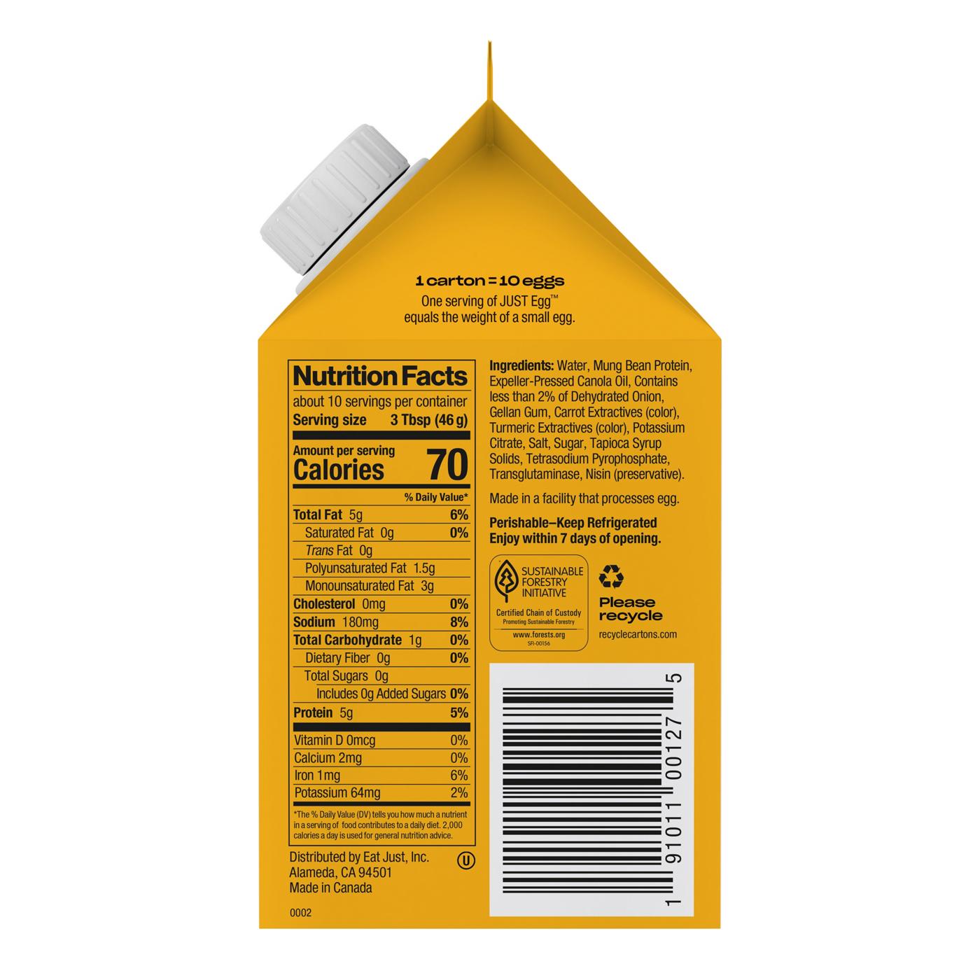 Just Egg Plant Based Egg; image 4 of 4