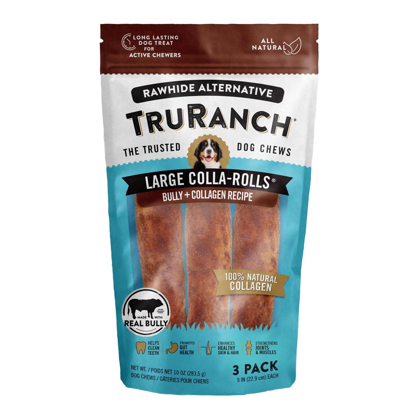 TruRanch Large Colla-rolls Dog Chews; image 1 of 2