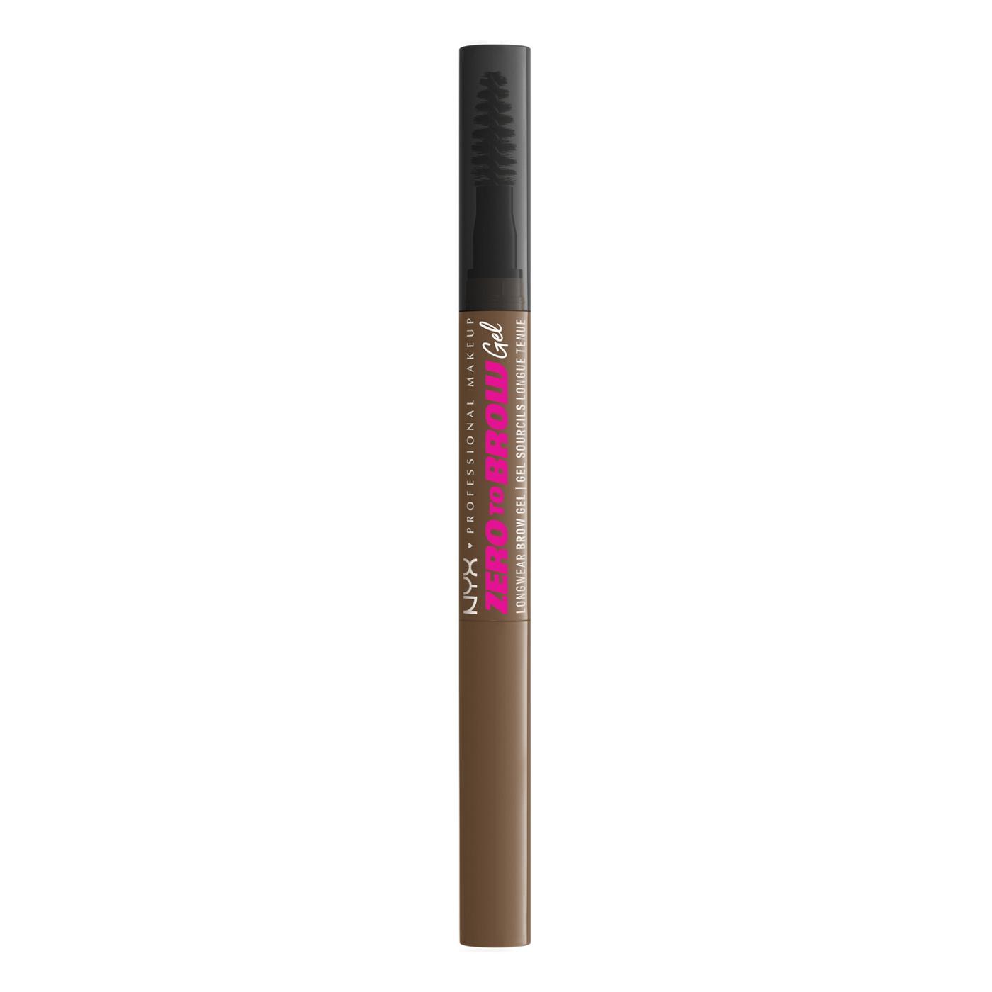 NYX Zero To Brow Longwear Brow Gel - Ash Blonde; image 1 of 3