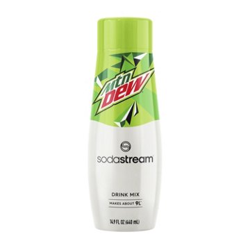 SodaStream Mountain Dew Drink Mix, 14.9 oz