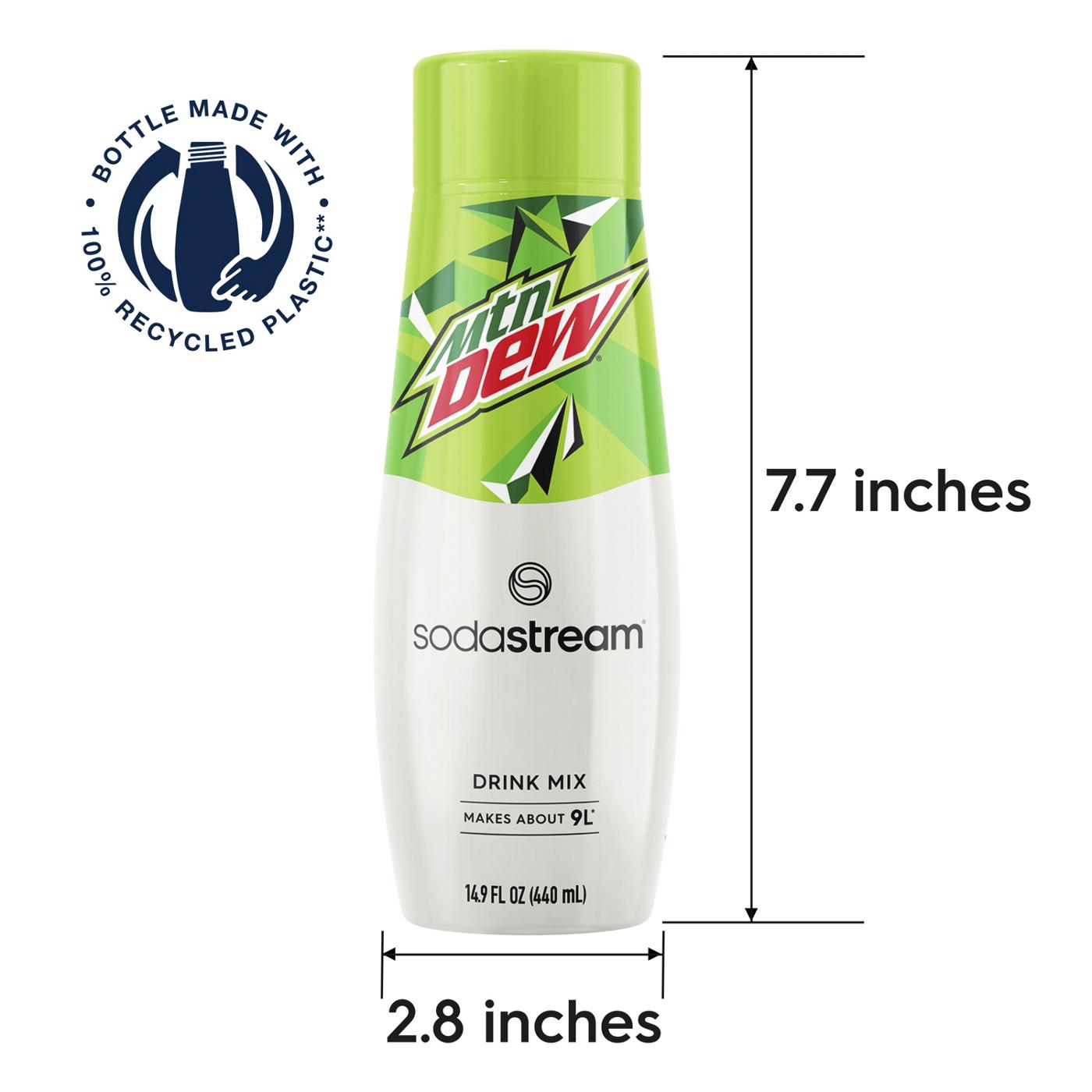 SodaStream Mountain Dew Drink Mix; image 2 of 4