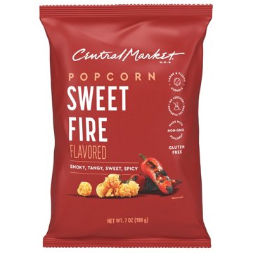 Central Market Sweet Fire Popped Popcorn, 7 oz